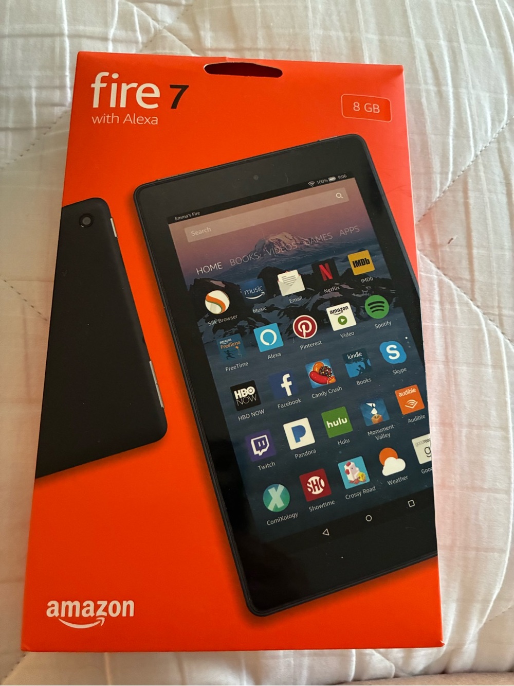 Amazon Fire 7 Tablet — Black